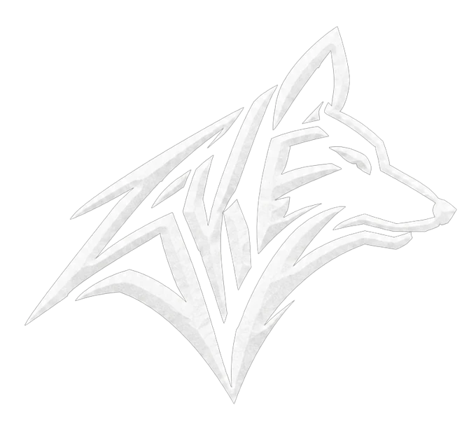 Emblema original de SKEW: cabeza angular de lobo